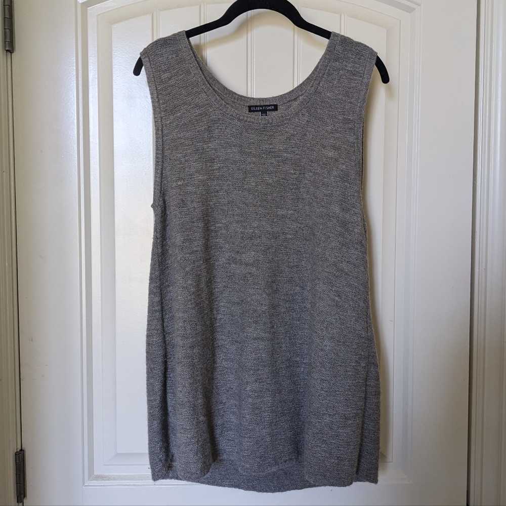 Eileen Fisher Alpaca Shell Sweater Tank